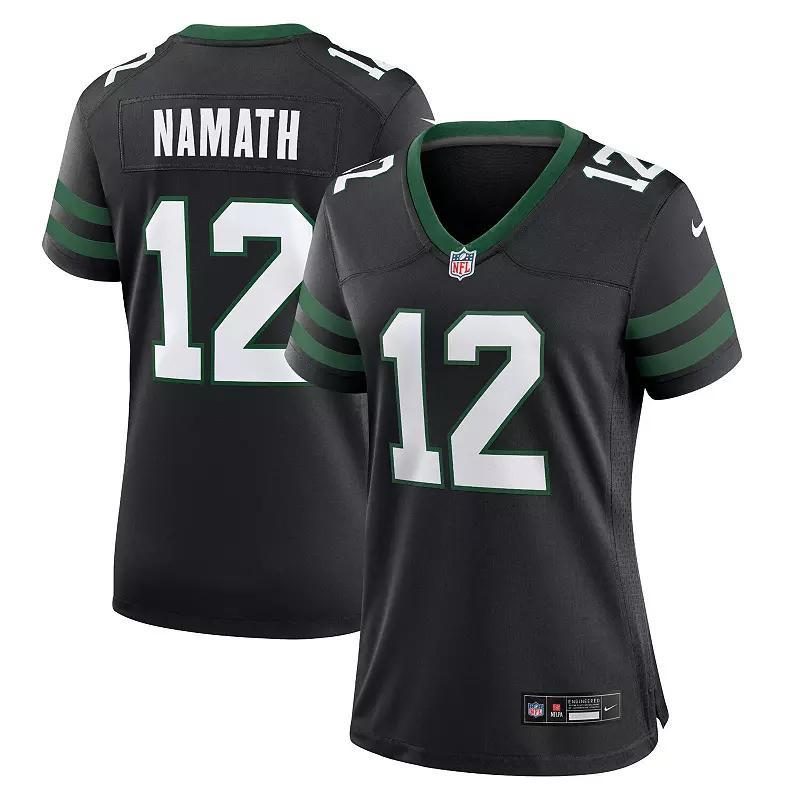 Joe Namath New York Jets Nike Women's NFL Game Football Jersey Product Image