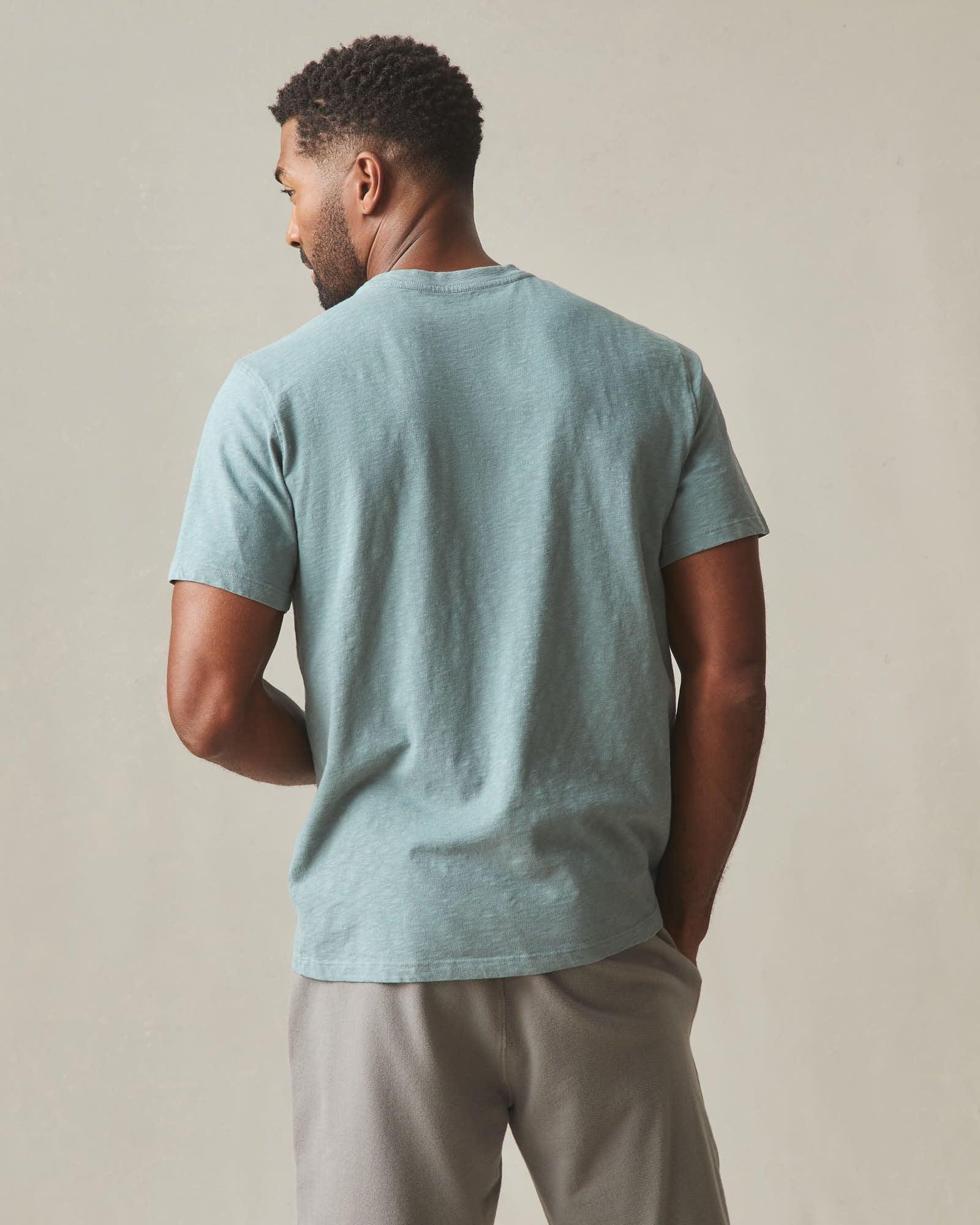 Men's Premium Slub Crew Tee - Trooper Product Image