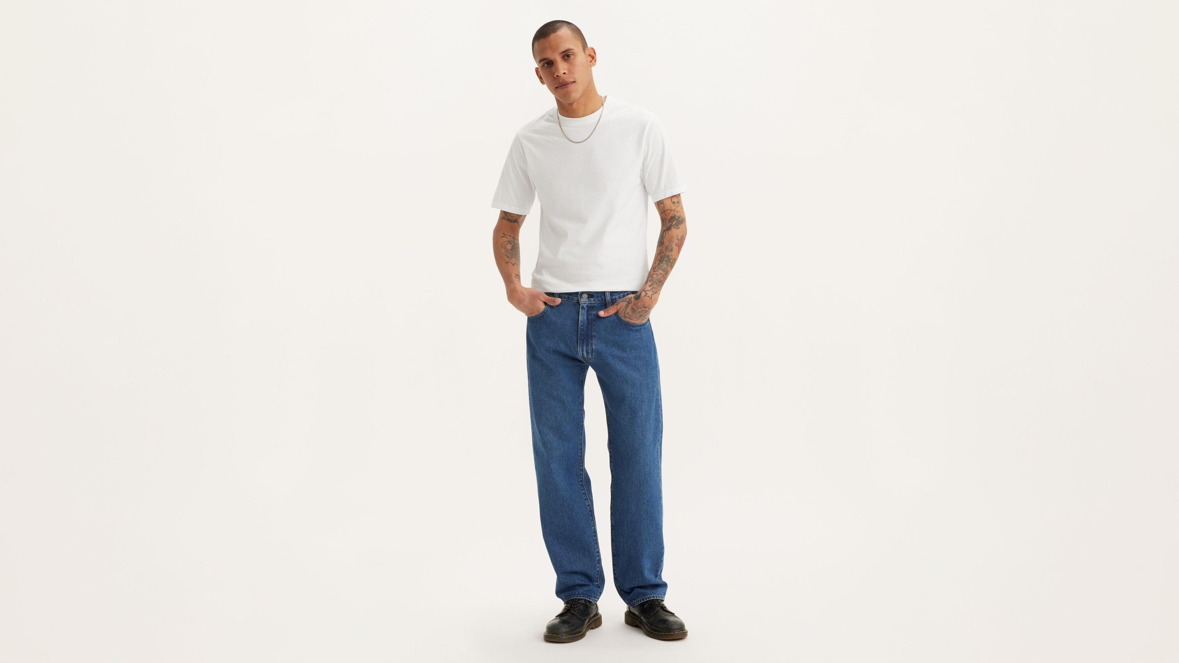 555™ Relaxed Straight Transitional Cotton Men's Jeans Product Image