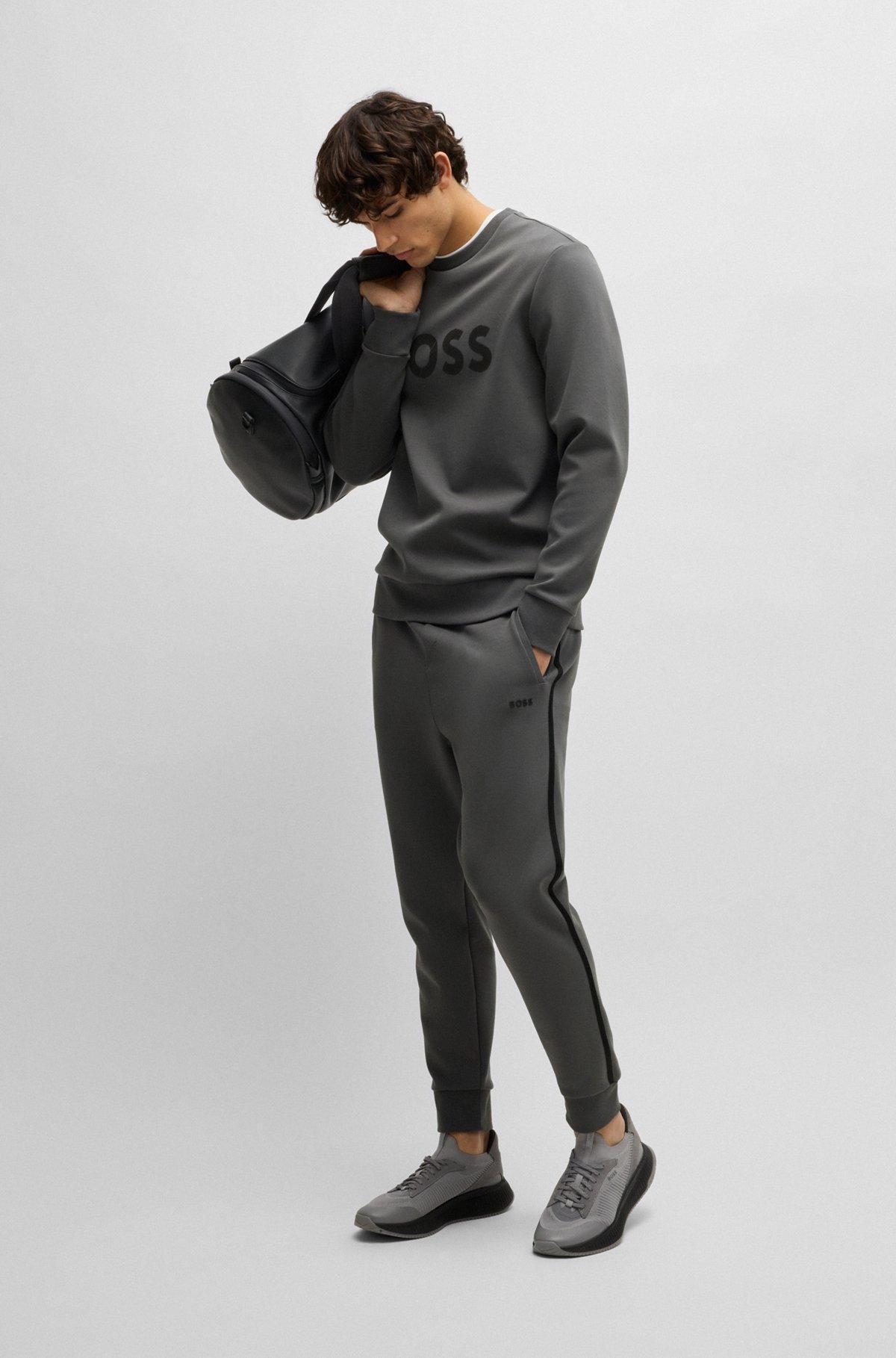 Regular-fit sweatshirt with logo print Product Image