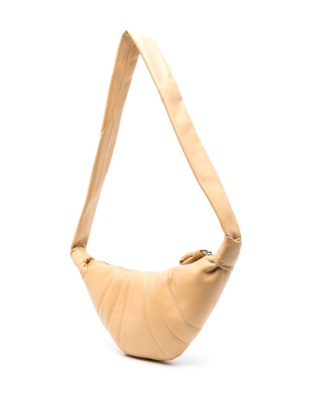 LEMAIRE Small Croissant Shoulder Bag In Beige Product Image