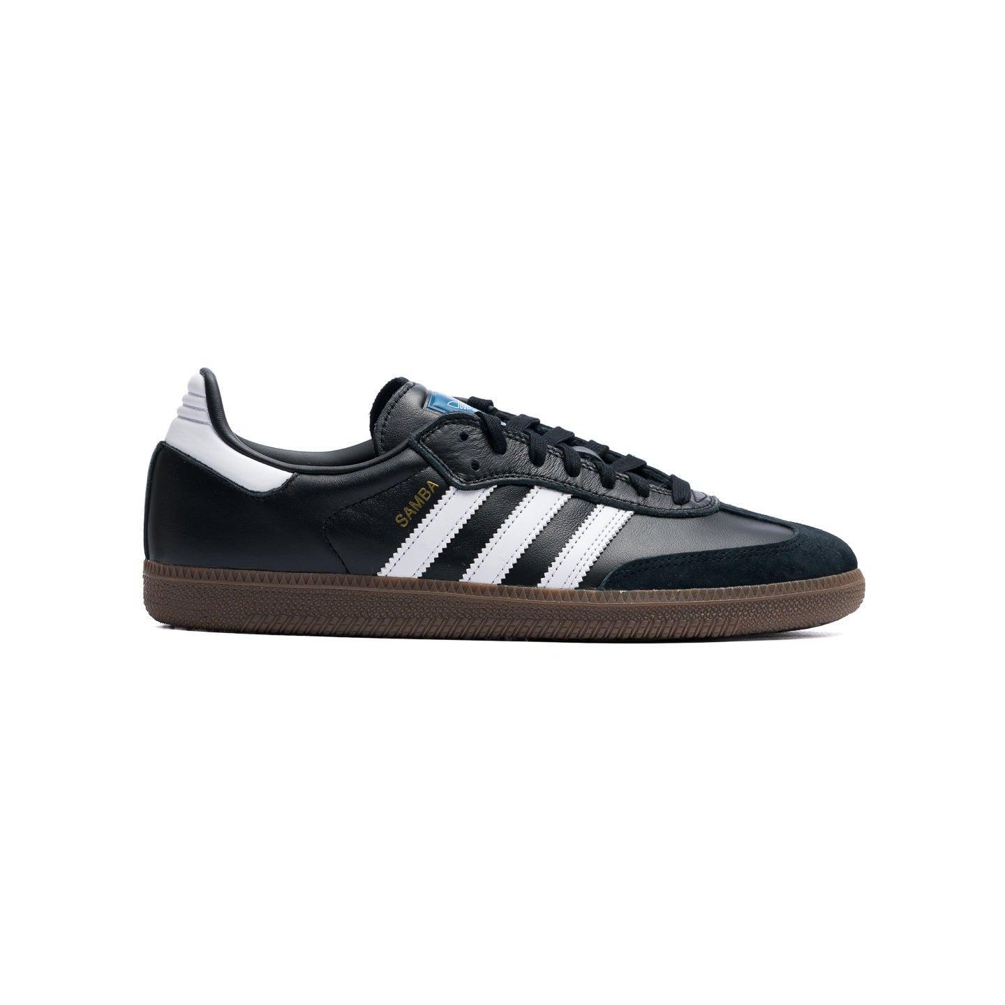 Adidas Skateboarding Samba ADV Skate Shoe - Black/White Product Image