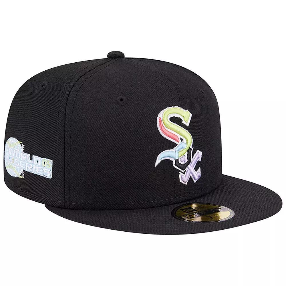 Men's New Era Black Chicago White Sox Multi-Color Pack 59FIFTY Fitted Hat,  Product Image