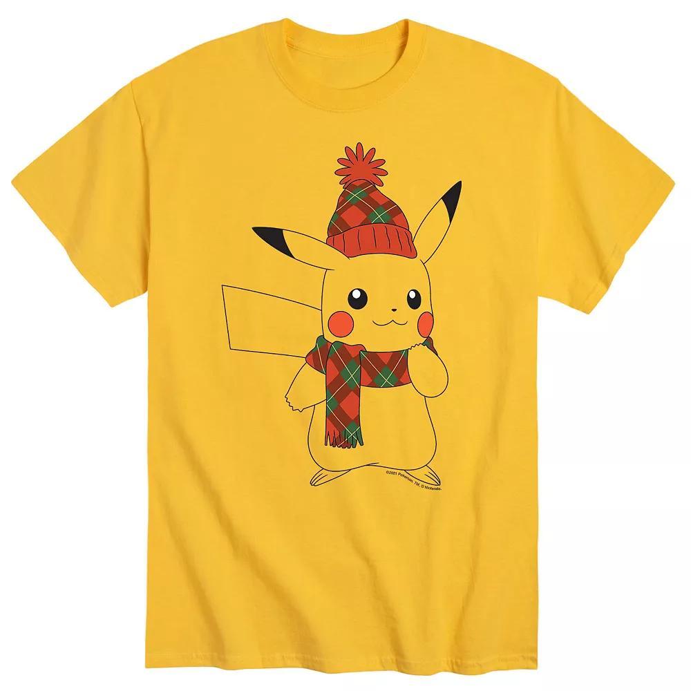 Men's Pokemon Pikachu Bundle up Tee,  Product Image