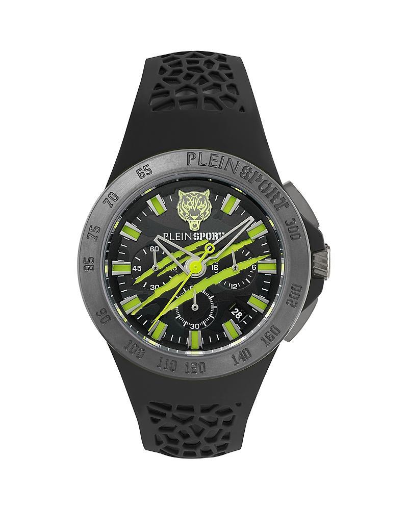 Philipp Plein Thunderstorm Quartz Chronograph Silicone Band Mens Watch Product Image