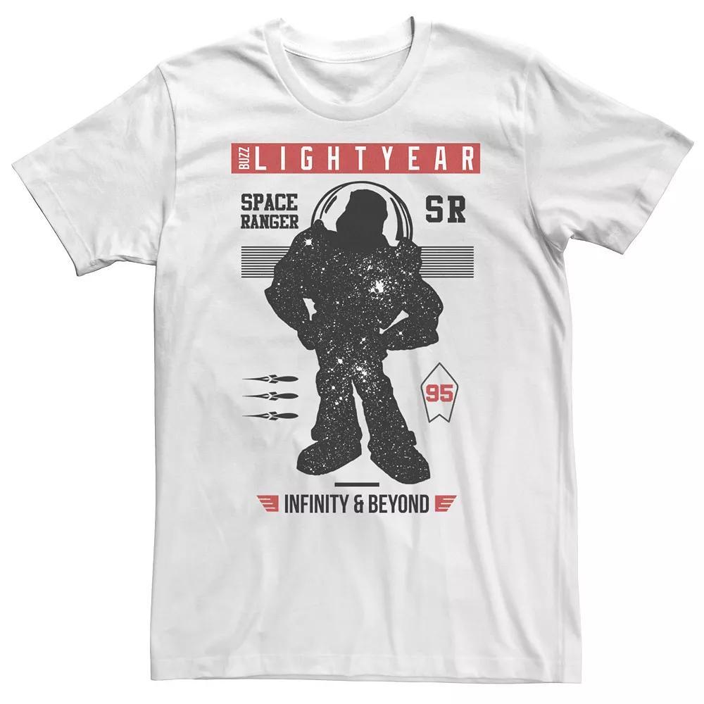 Big & Tall Disney / Pixar Buzz Lightyear Space Ranger Silhouette Tee, Men's,  Product Image