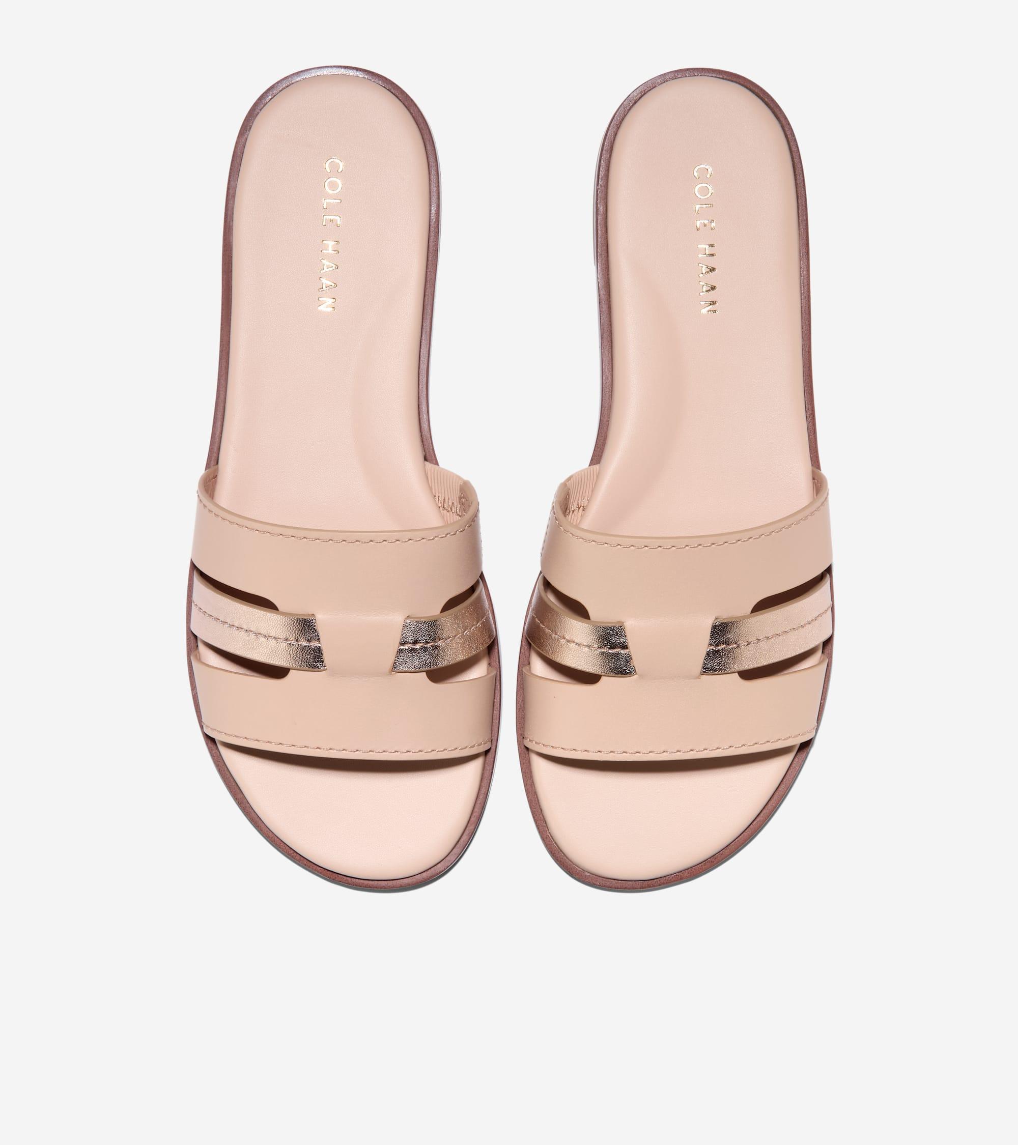 Women's Flynn Slotted Slides in Pink | Cole Haan Product Image