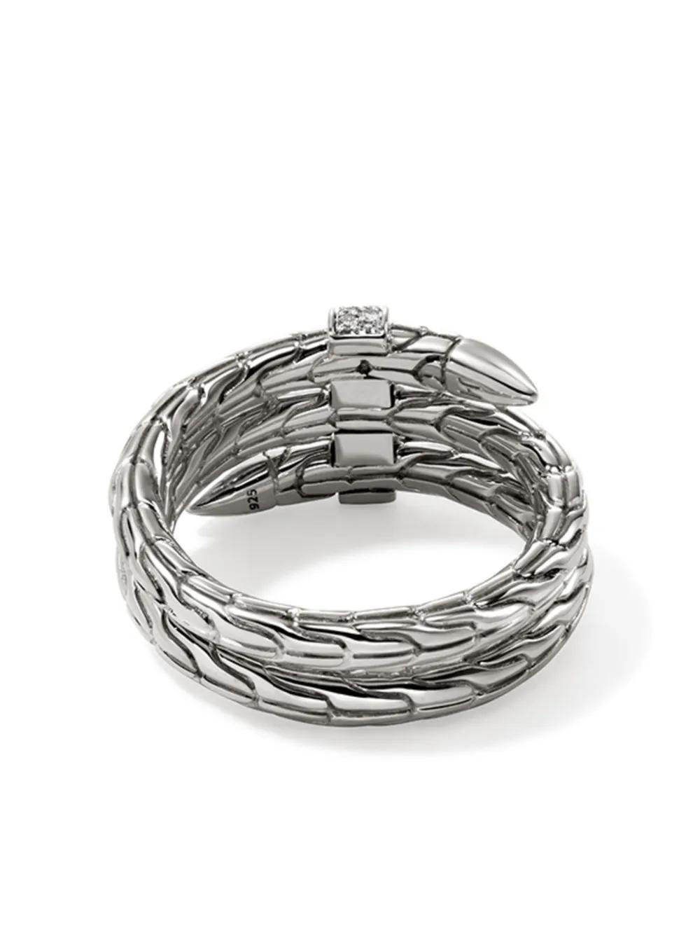 JOHN HARDY Sterling Silver Diamond Spear Ring Product Image