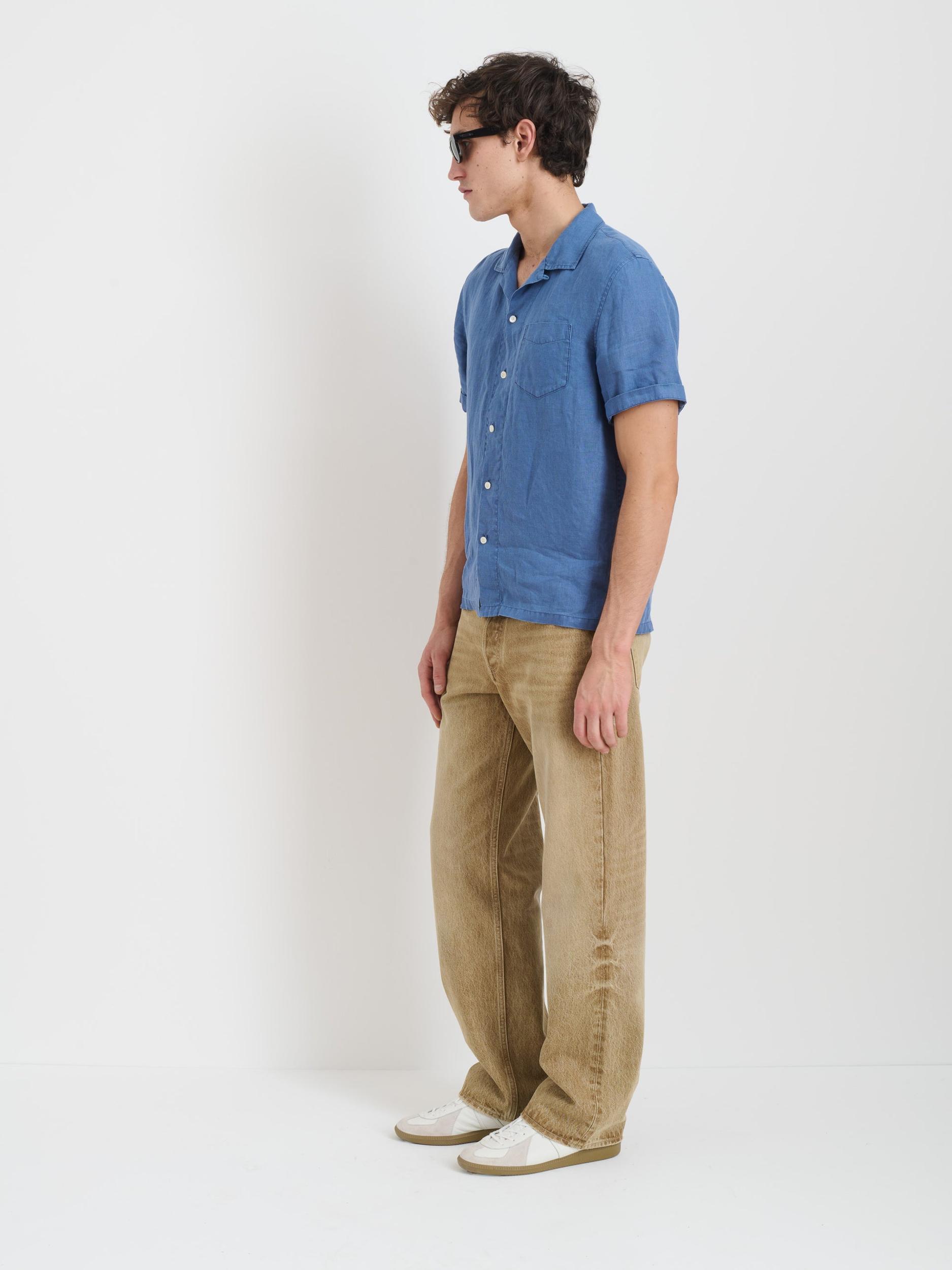 Garment Dyed Pull On Field Short In Linen Product Image