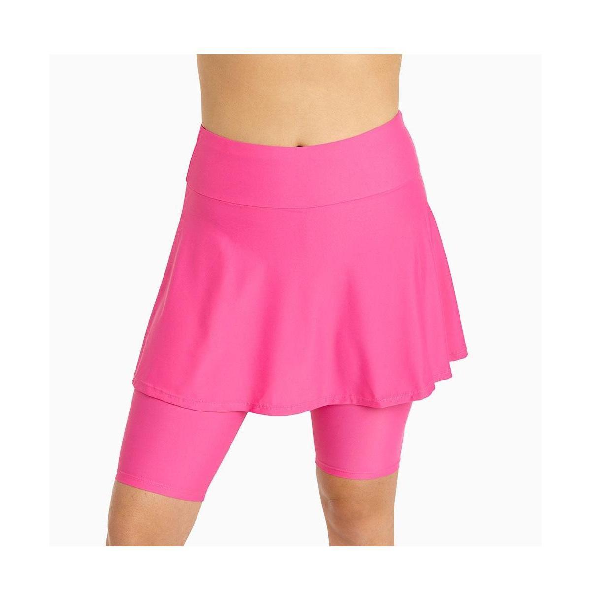 Calypsa Womens Midi Swim Skort Product Image