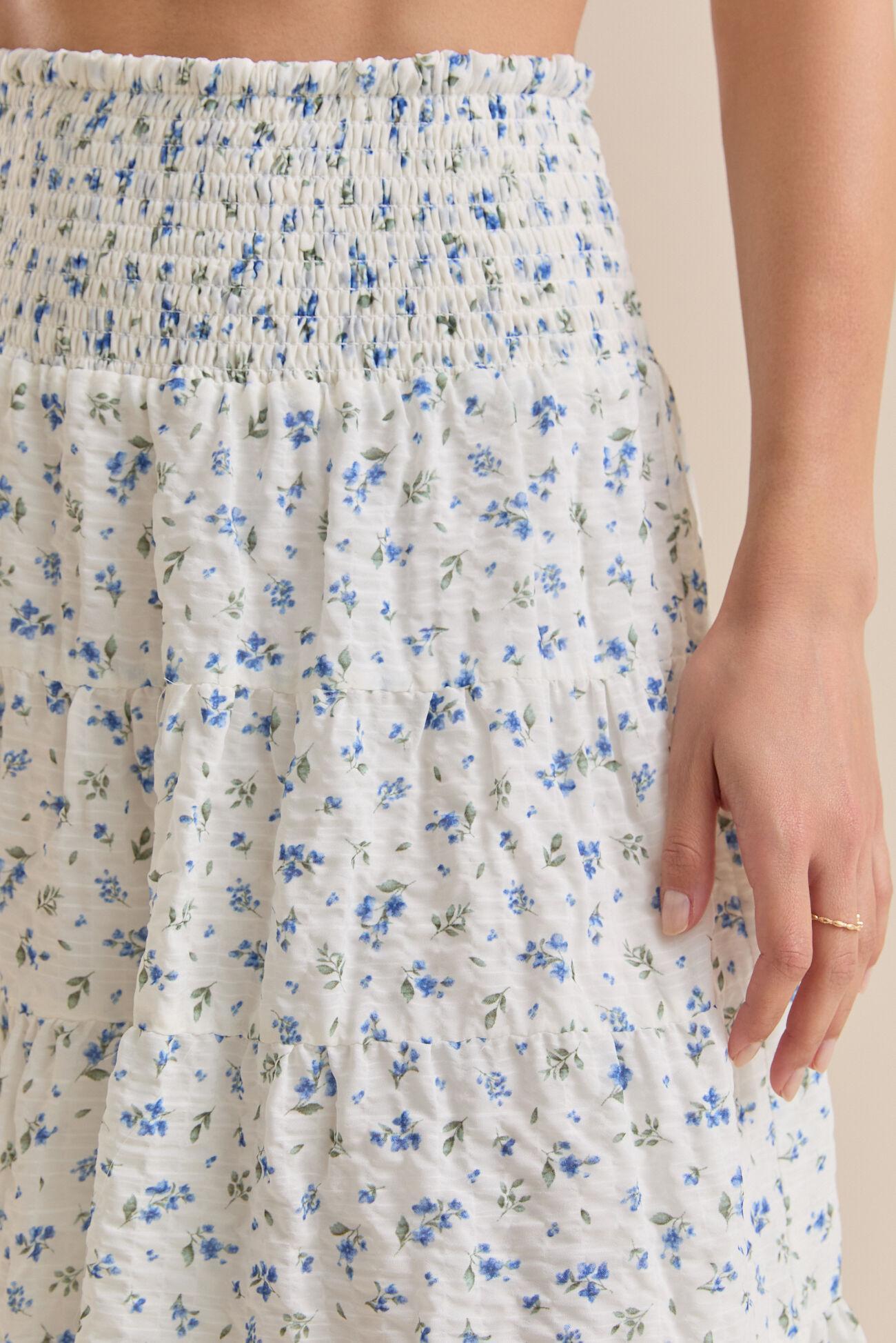 Ruth Floral Midi Skirt Product Image