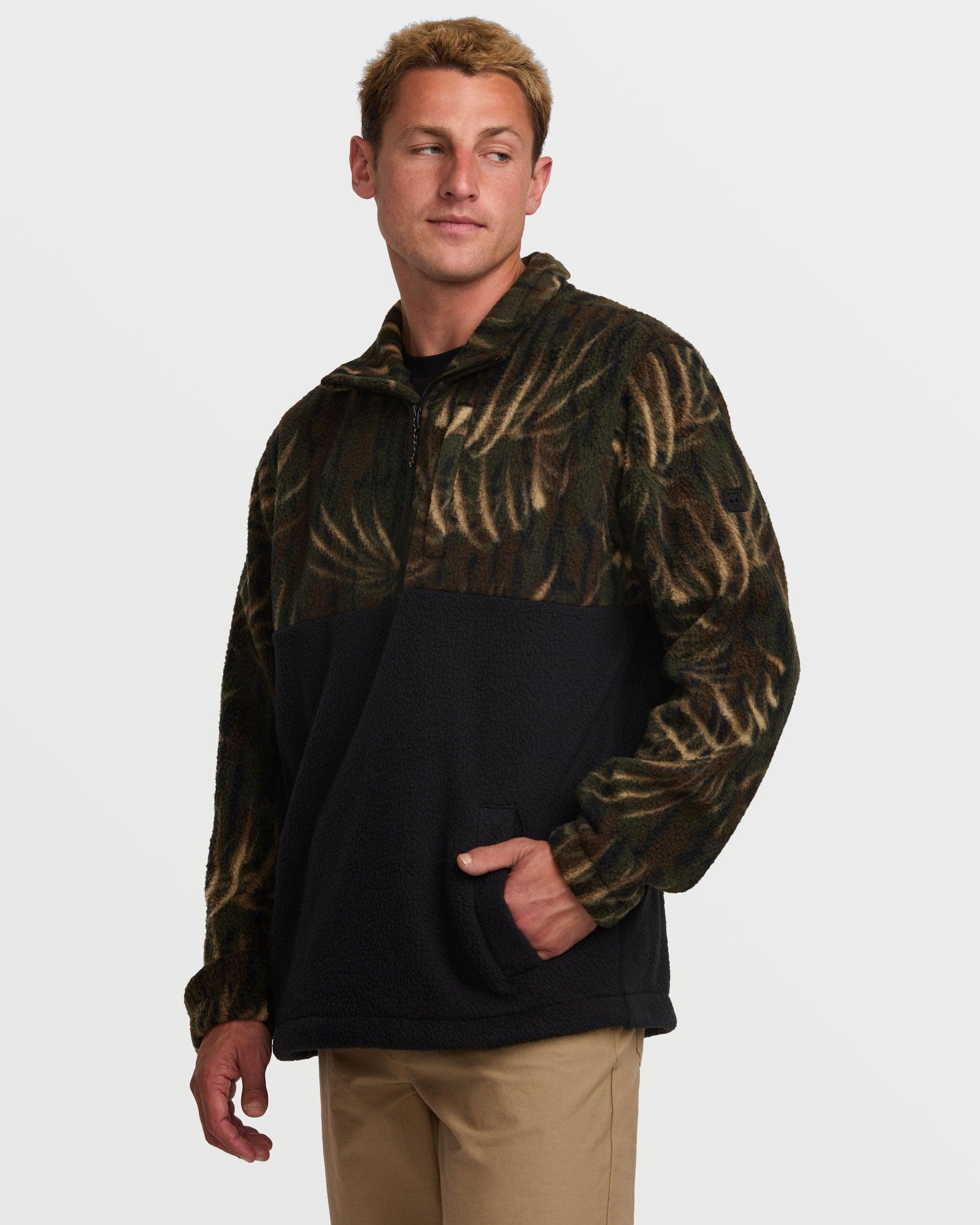 Boundary Mock Sweatshirt - Camo Male Product Image