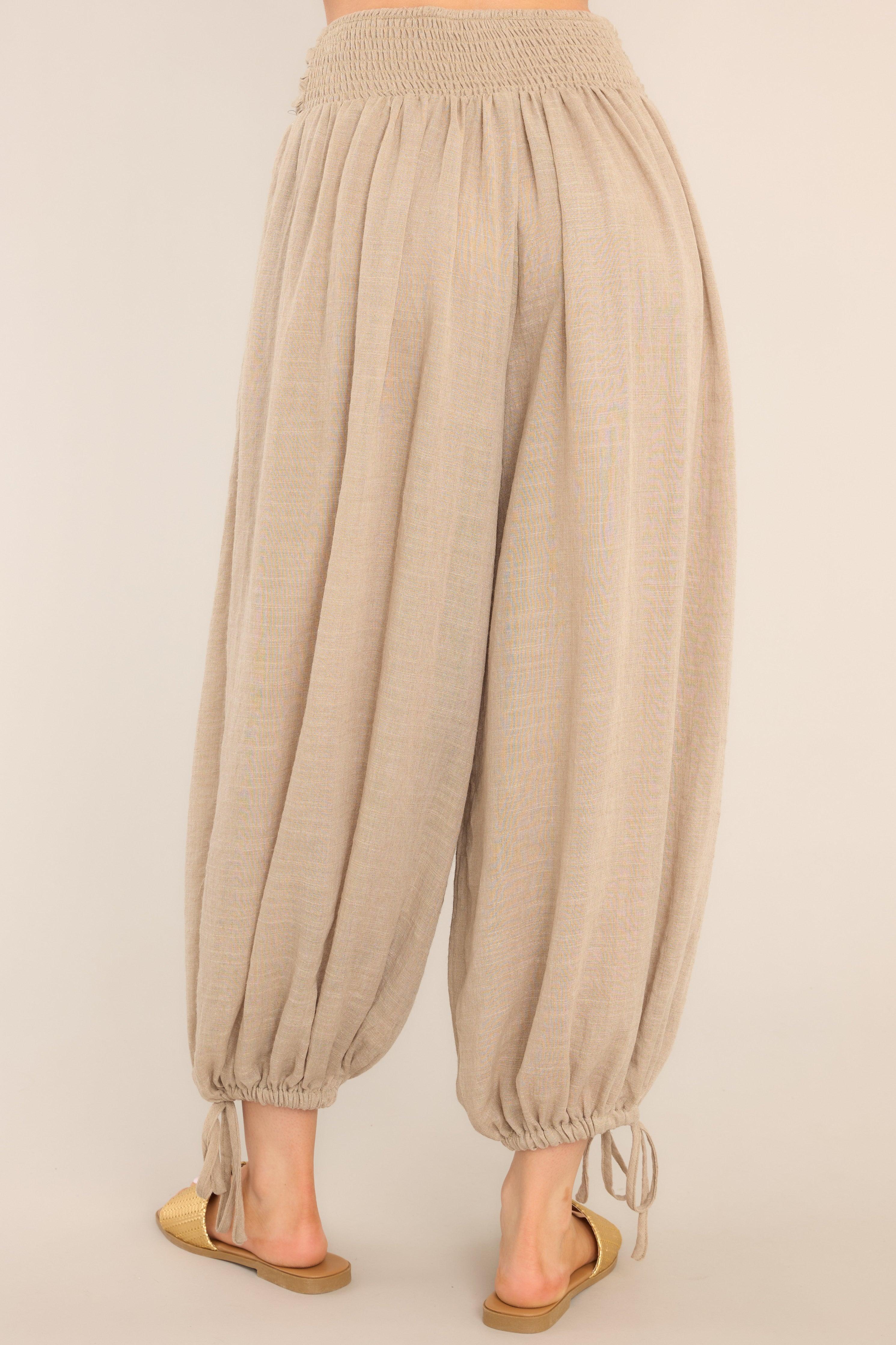 Float In The Wind Tan Pants Product Image