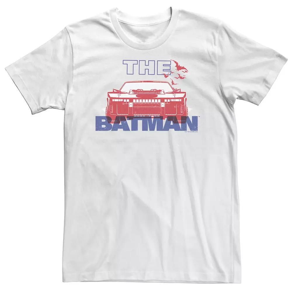 Big & Tall DC Batman Red Batmobile Tee, Men's,  Product Image