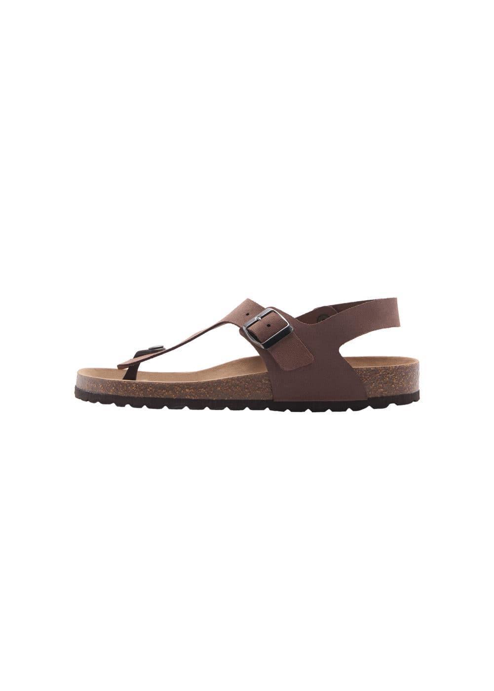 Mango Mens Leather Strap Sandals Product Image