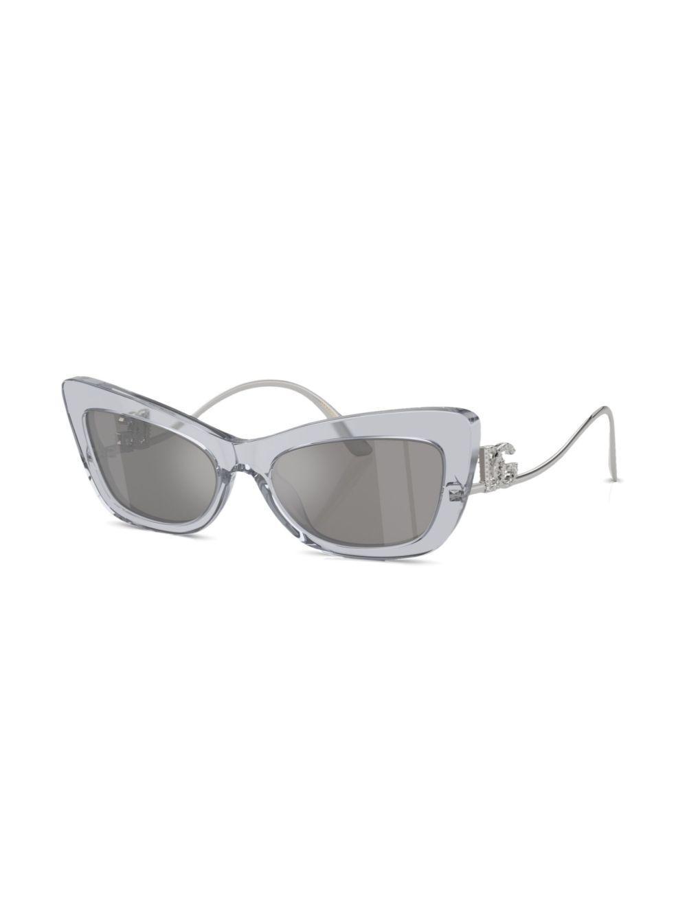 DOLCE & GABBANA Women's Sunglasses, Dg4467b In Transparent Gray Product Image