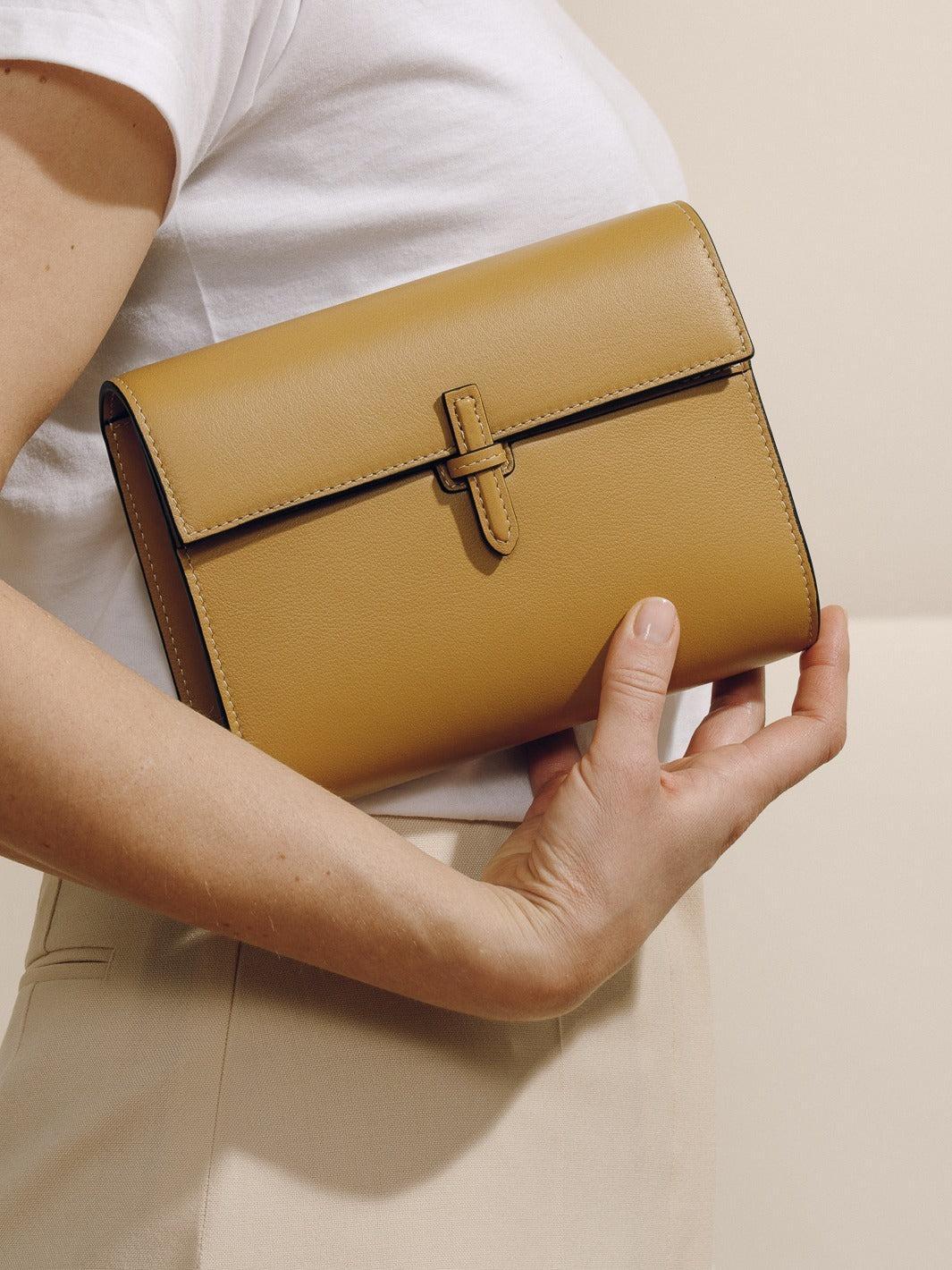 The Small Soft Clutch in Nappa Product Image