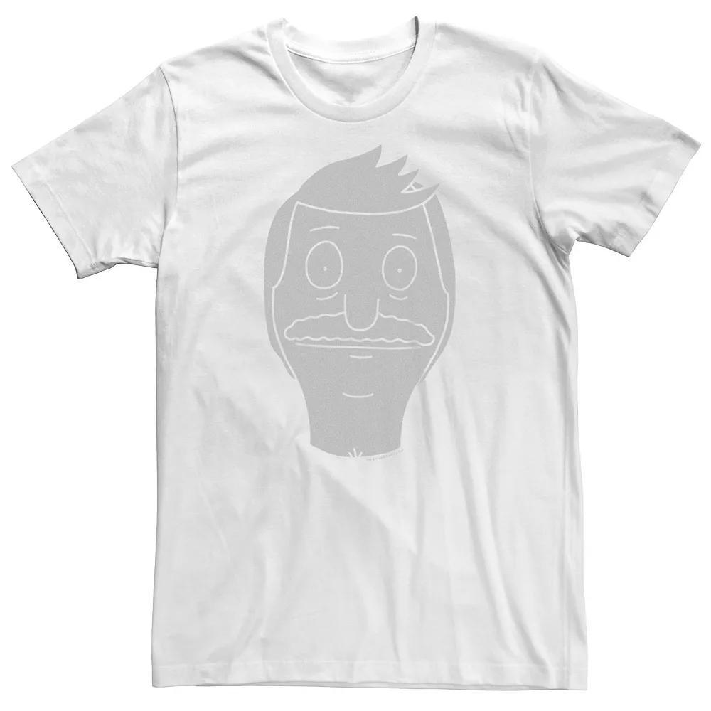 Big & Tall Bob's Burgers Bob Big Face Tee, Men's,  Product Image