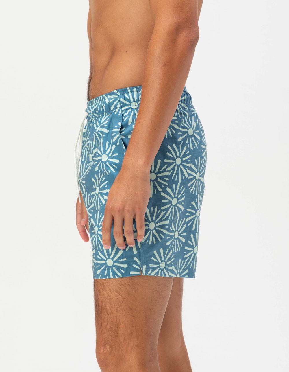 RSQ Mens Daisy Cluster Swim Shorts Product Image