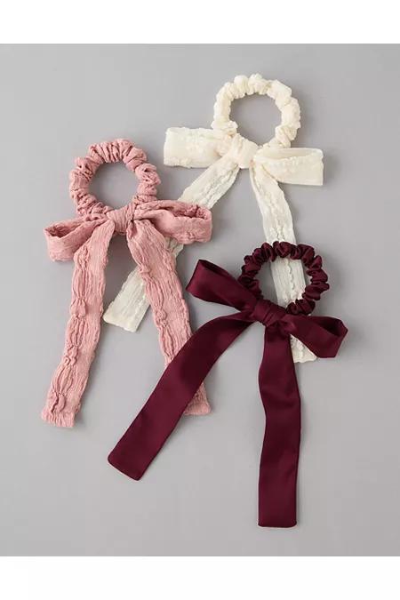 AE Bow Scrunchie 3-Pack Women's Product Image