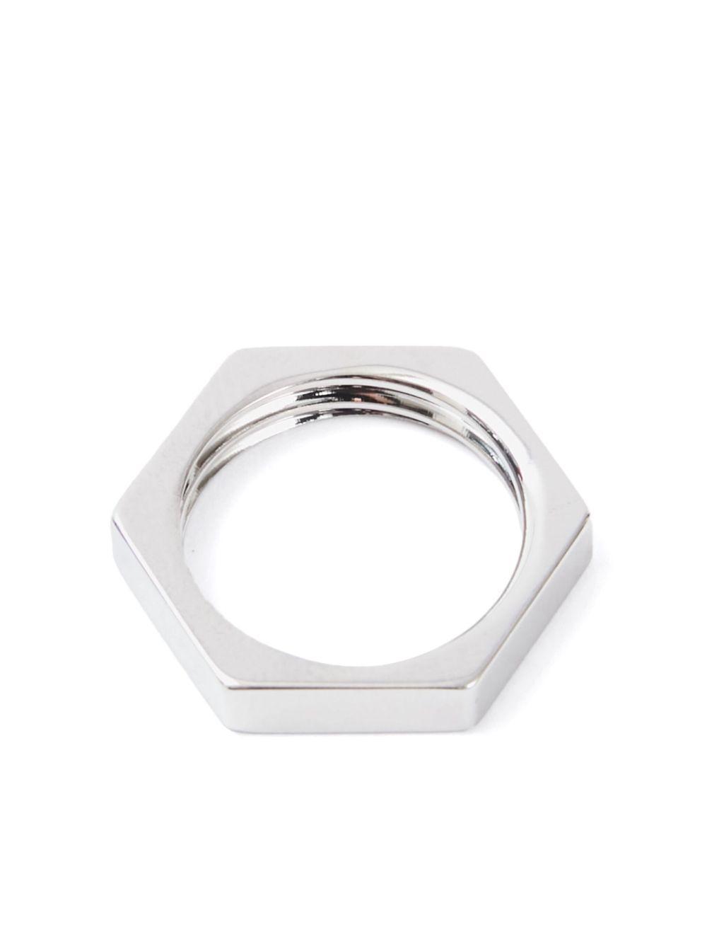 geometric brushed ring Product Image