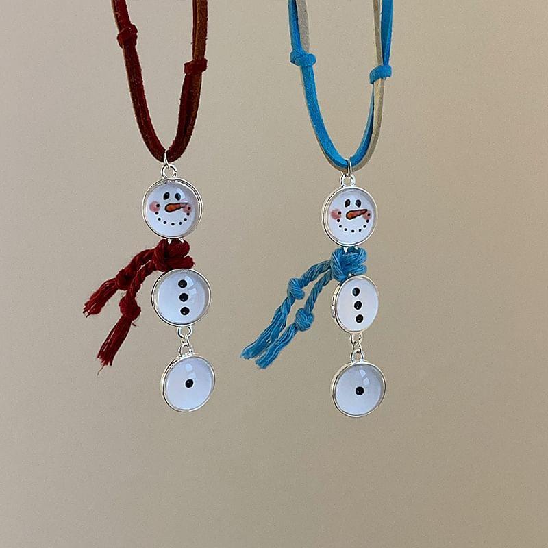 Snowman Necklace Product Image