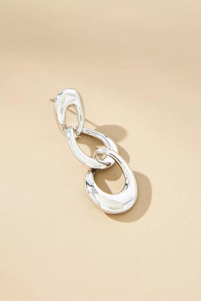 Triple Link Drop Earrings Product Image