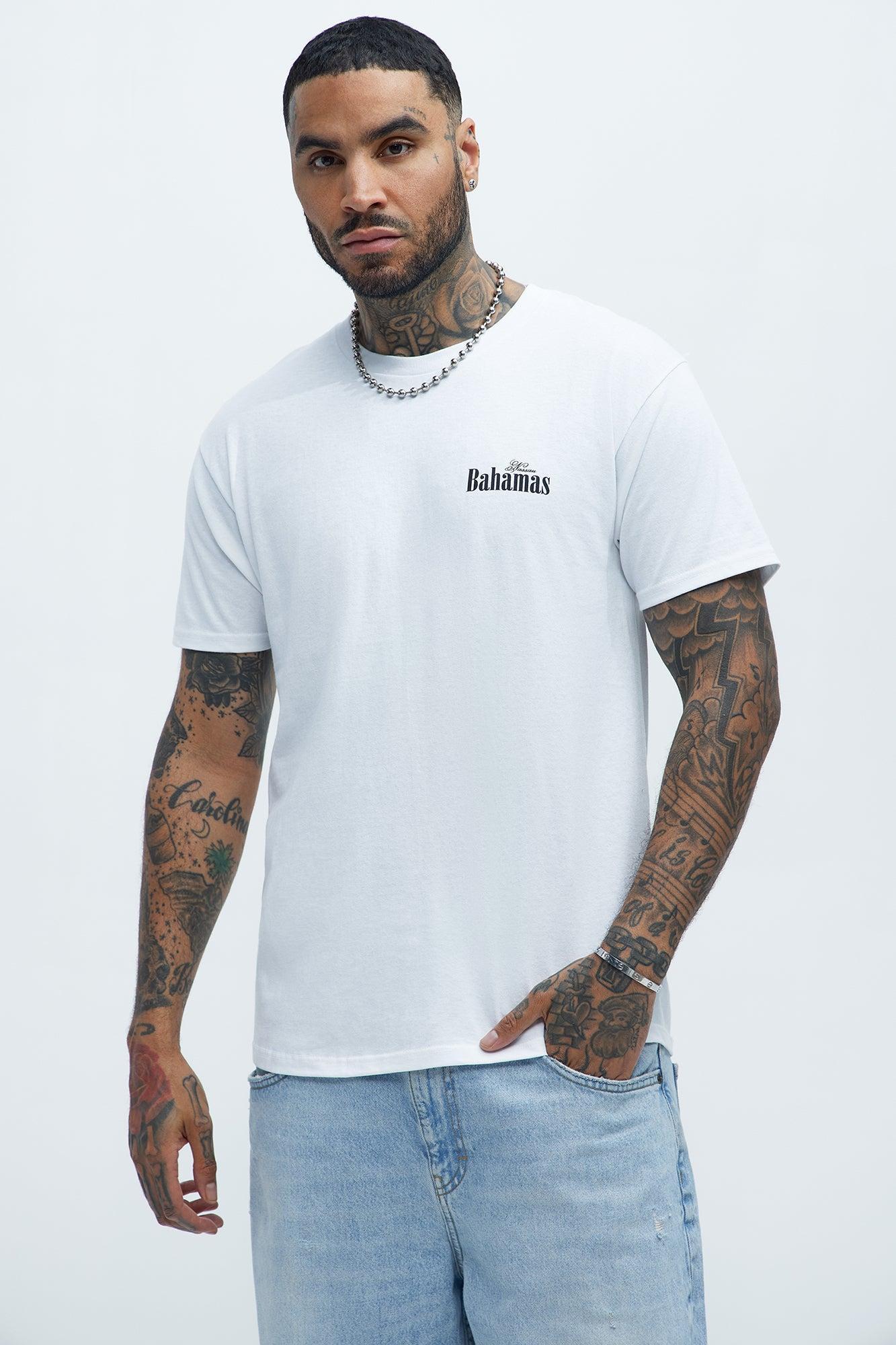Bermuda Bahama Short Sleeve Tee - White Product Image