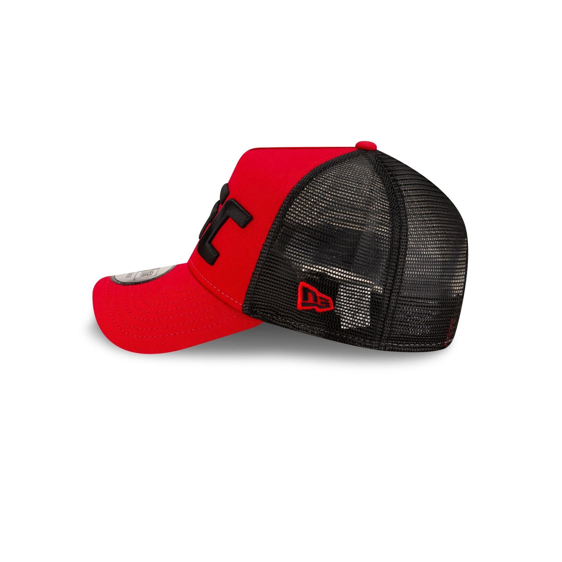 UFC Holiday Red 9FORTY A-Frame Trucker Hat Male Product Image