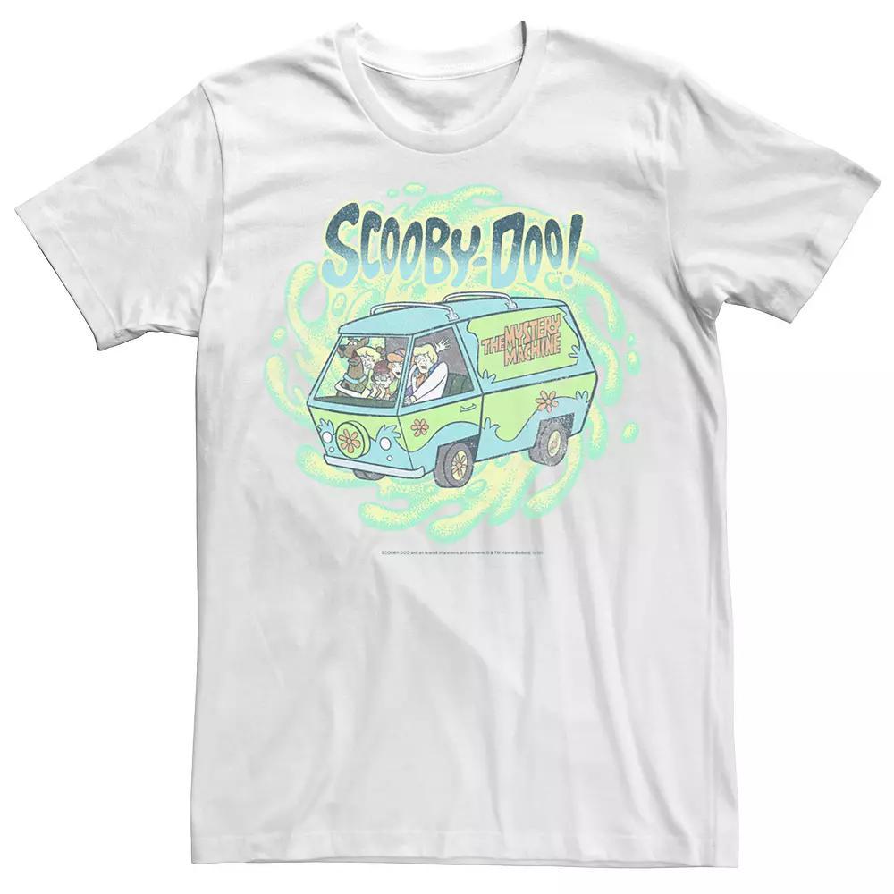 Men's Scooby-Doo Mystery Machine Slime Portrait Tee, Size: Large, White Product Image