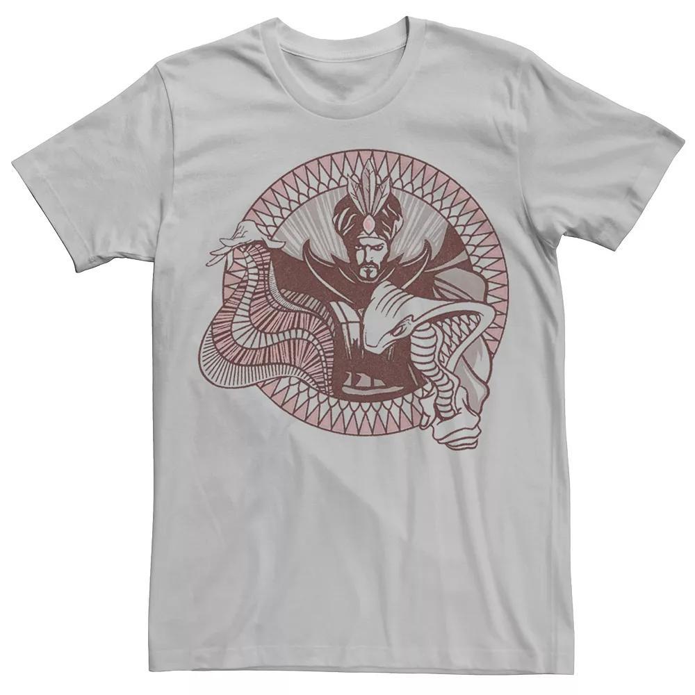 Disney's Aladdin Men's Jafar Graphic Tee, Size: Medium, Silver Product Image