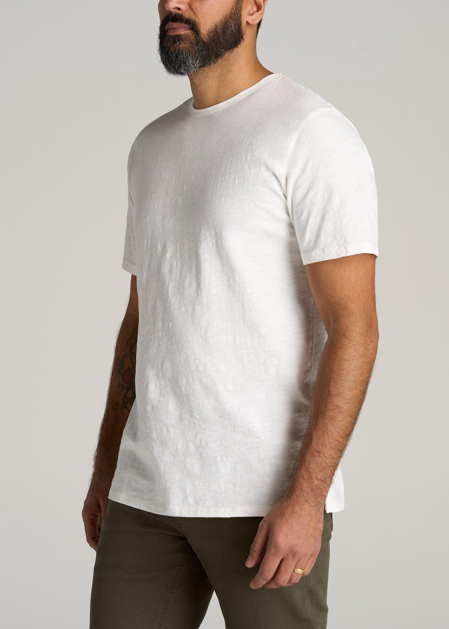 REGULAR-FIT Slub Tee in Navy - Tall Men's Shirts Product Image