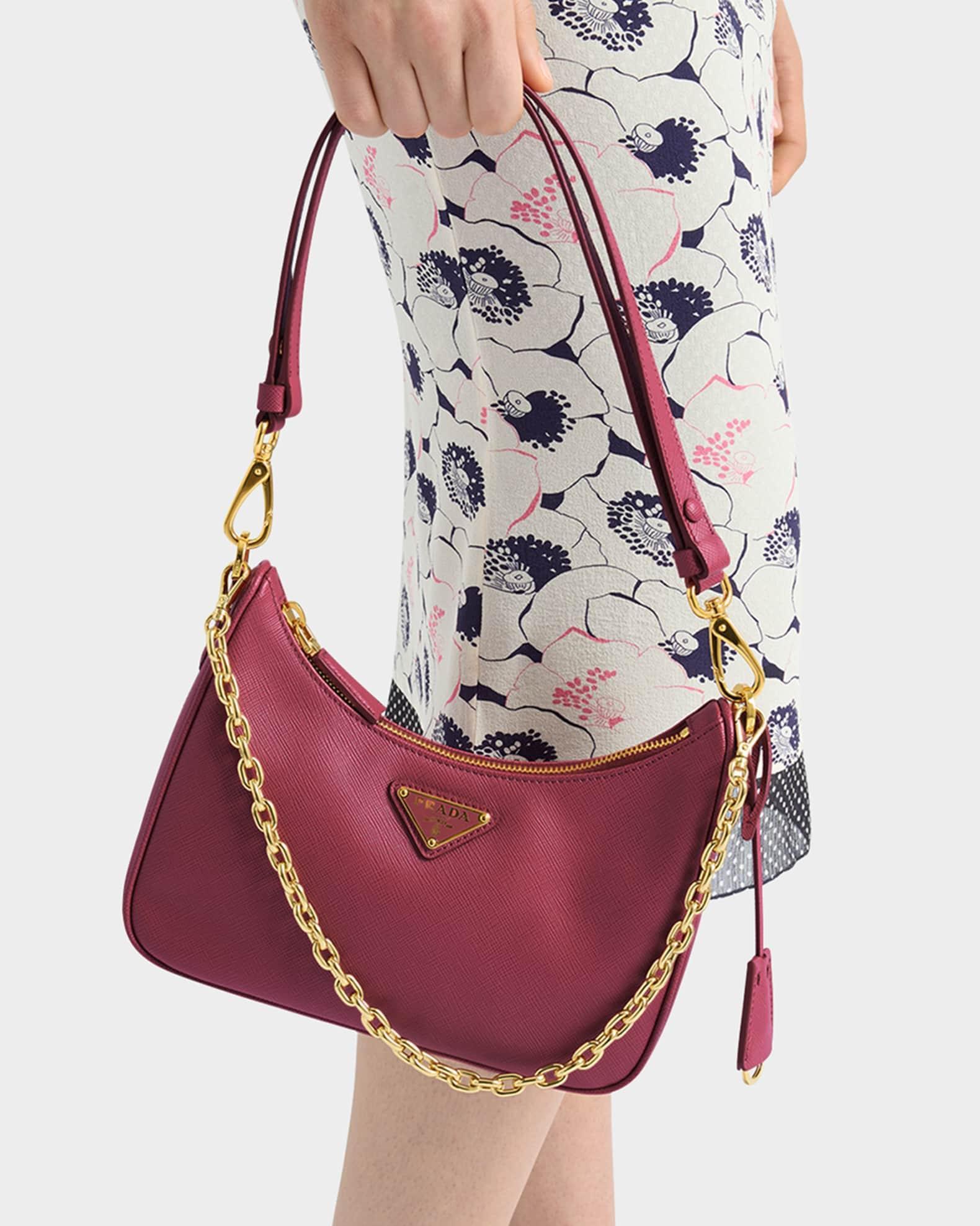 Re-Edition Saffiano Leather Mini Shoulder Bag Product Image