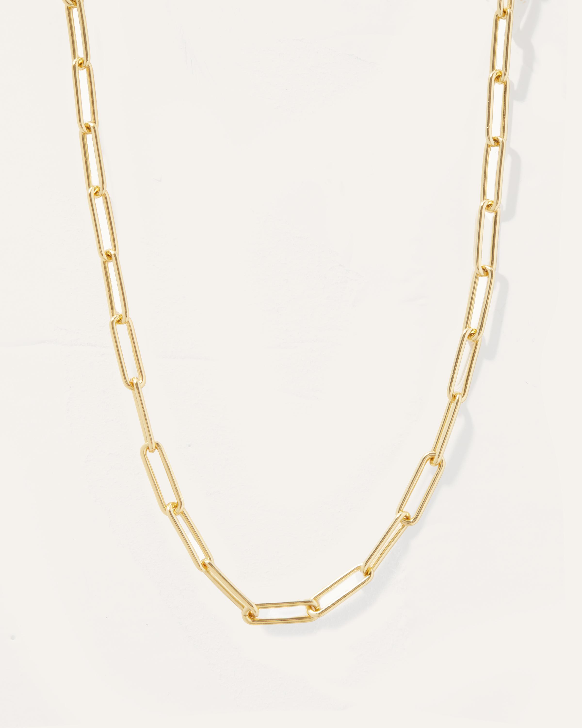 Bold Paperclip Chain Necklace Product Image