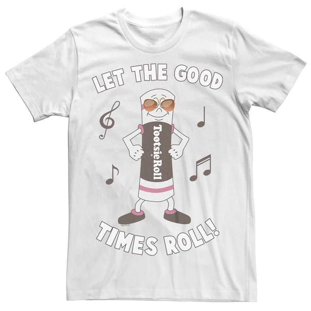 Men's Tootsie Roll Let Good Times Roll Tee, Size: Small, White Product Image