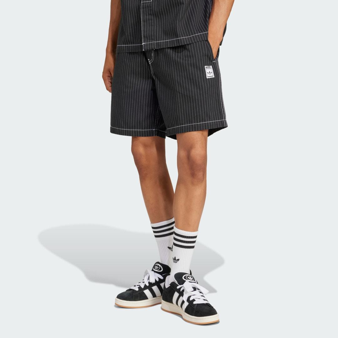 adidas Wabash Workwear Shorts Black XL Mens Product Image