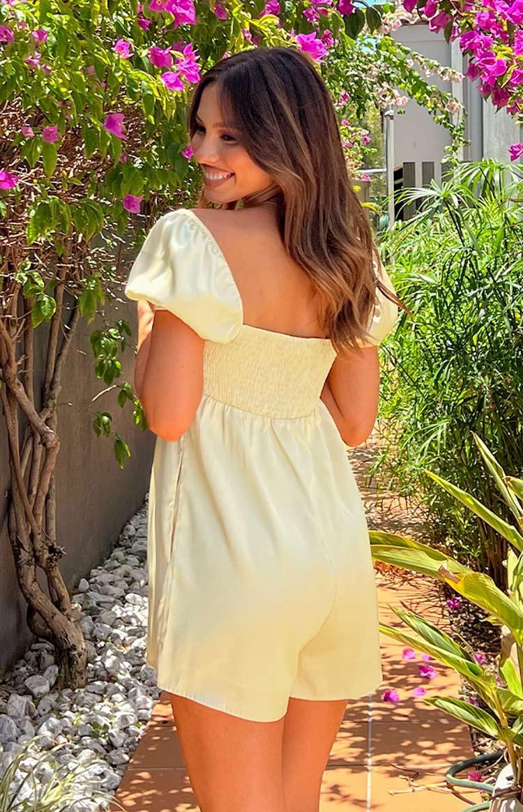 Khlo Yellow Playsuit Product Image