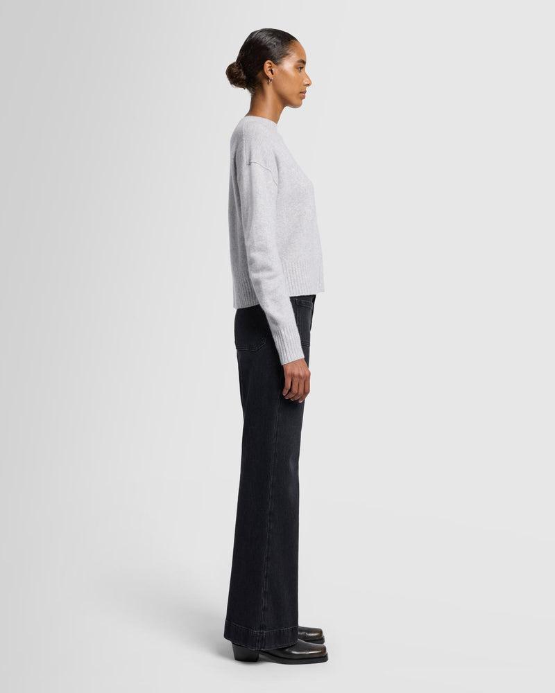 Cashmere Blend Crewneck Sweater Product Image