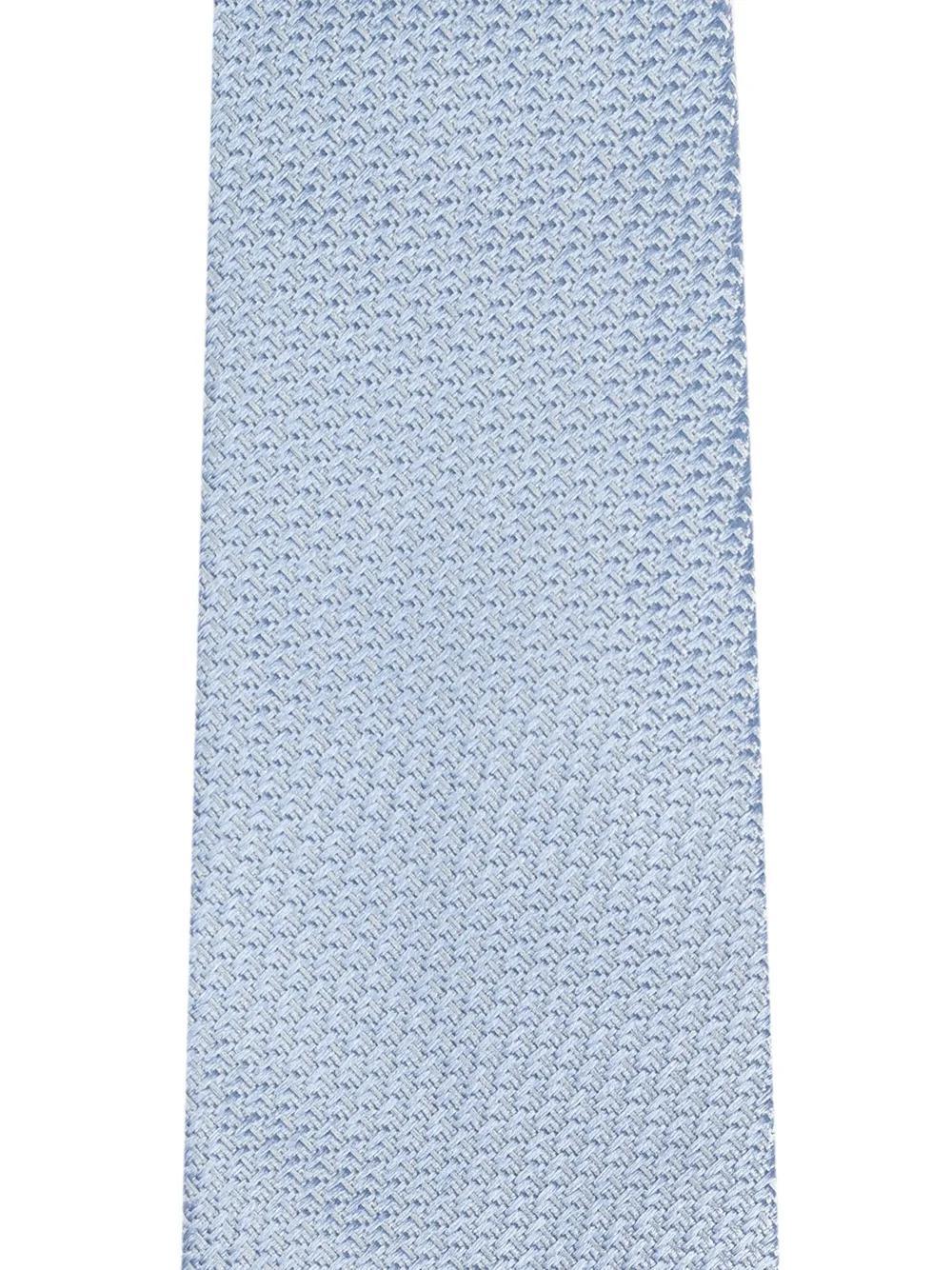 TOM FORD Silk Tie In Blue Product Image