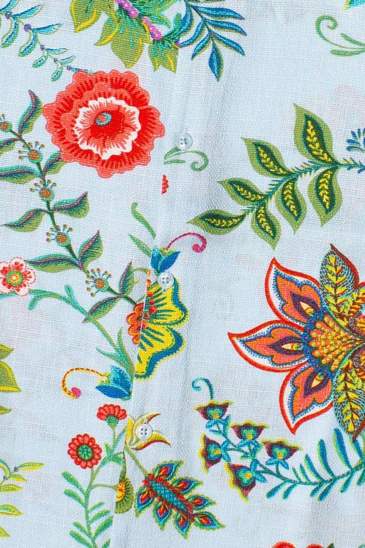 Paisley Floral Tapestry Button Up Shirt Product Image