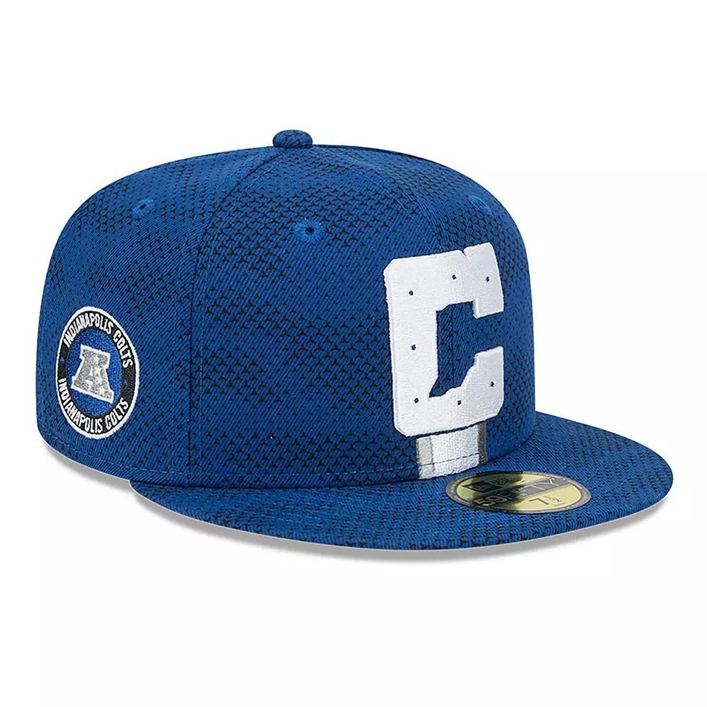 Men's New Era  Royal Indianapolis Colts 2024 Sideline 59FIFTY Fitted Hat, Size: 7 1/4, Blue Product Image