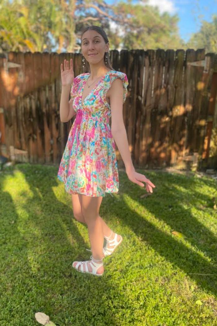 Aegean Puff Sleeve Mini Product Image