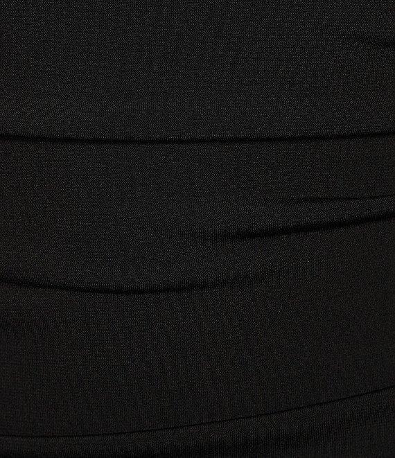 Honey and Rosie Adjustable Straps Short Fitted Shirred Dress Product Image