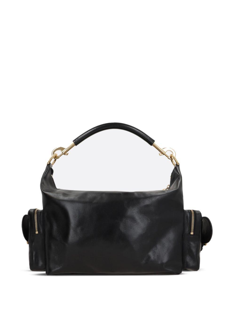 Camera Shoulder Bag In Black Product Image