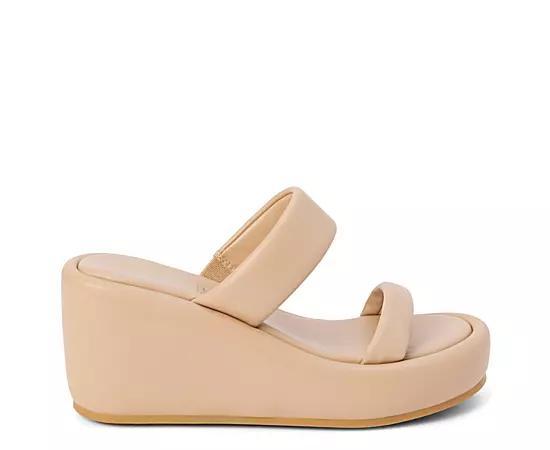 Coconuts Womens Unique Platform Slip On Sandal Product Image