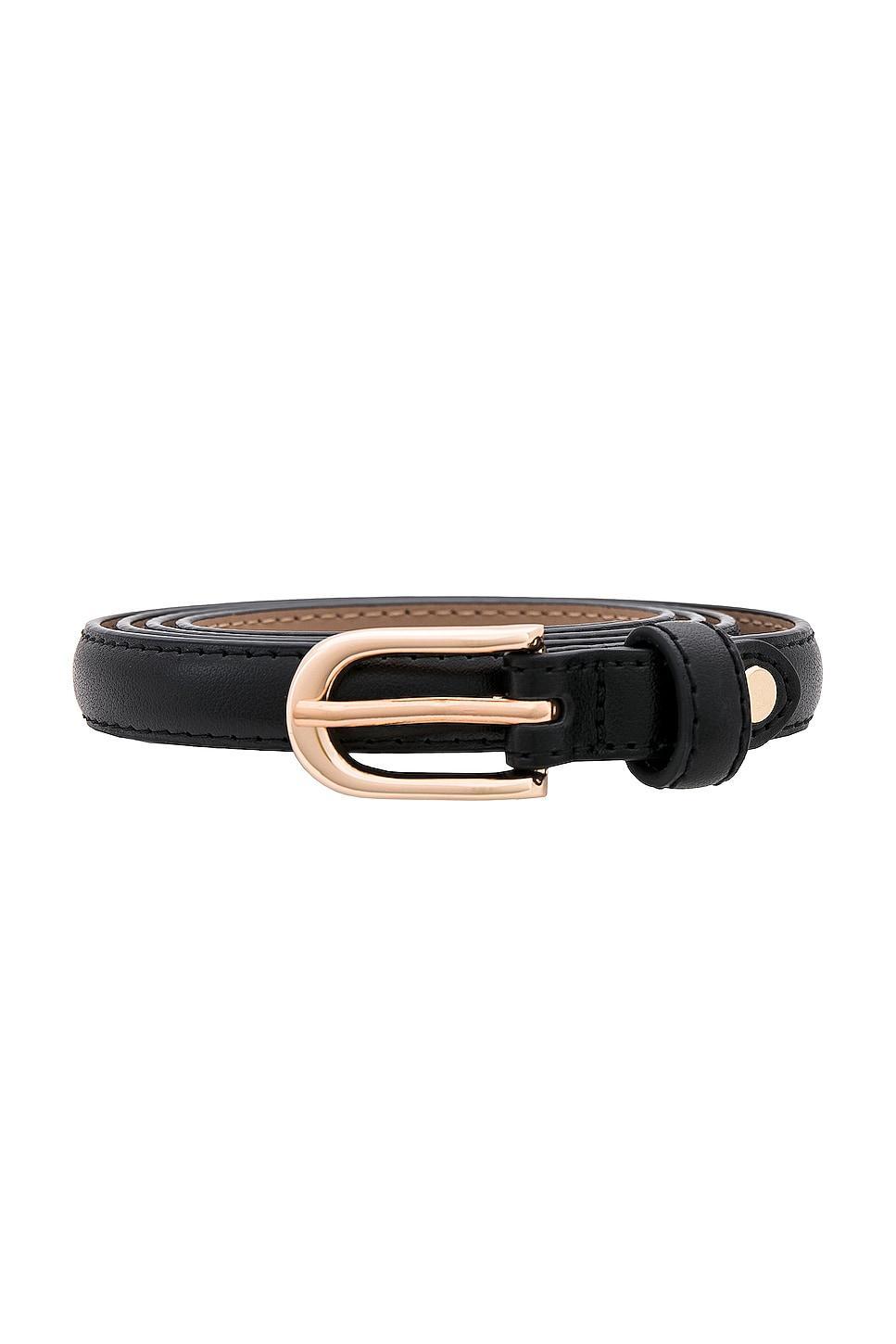 Classic Skinny Buckle Belt SHASHI Product Image