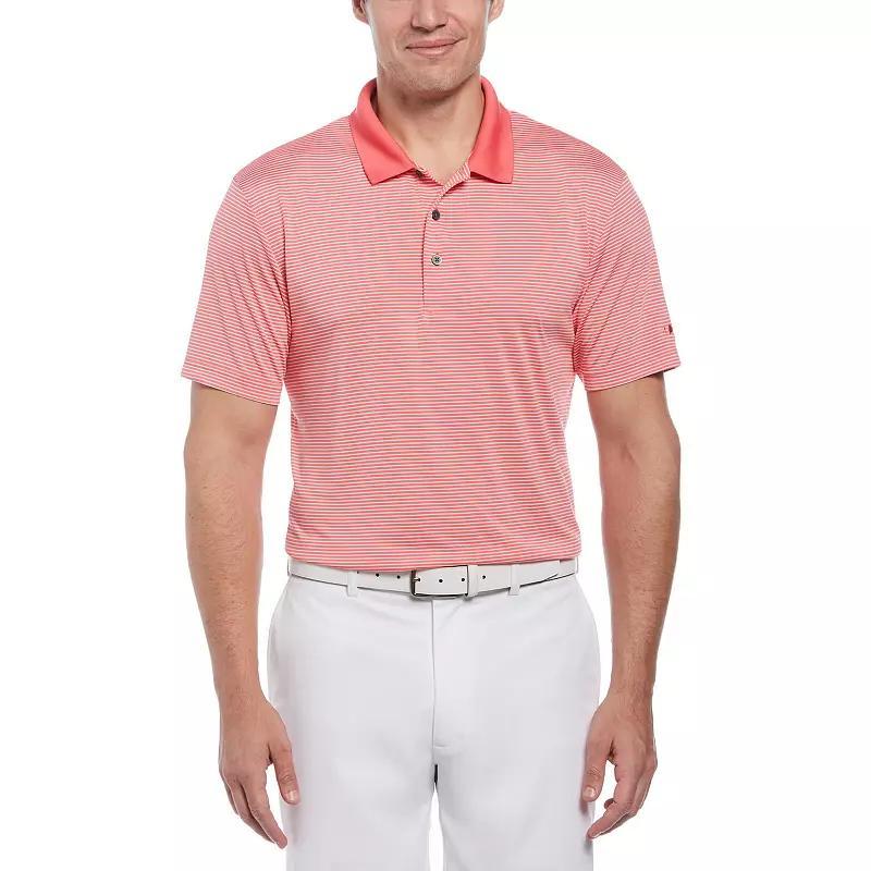 Mens Grand Slam Off Course Championship Striped Golf Polo Product Image