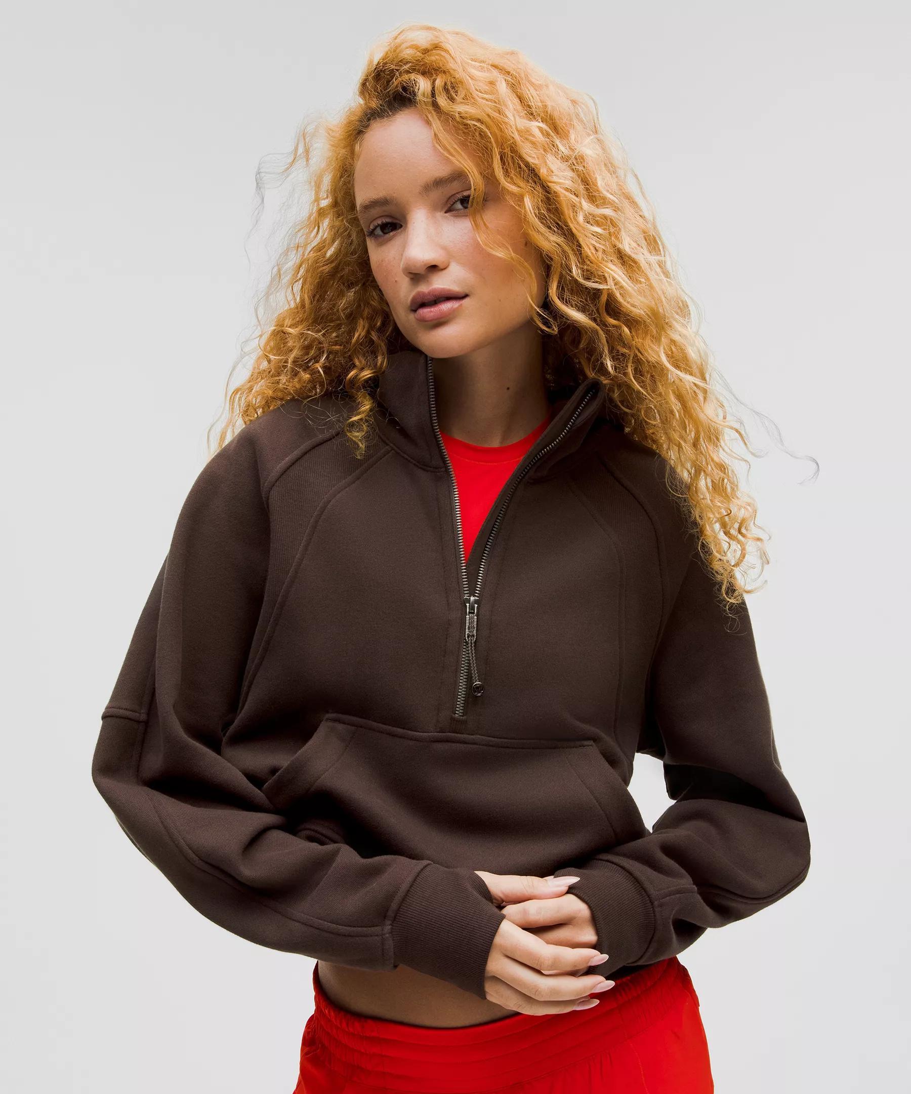 Scuba Oversized Half-Zip Hoodie Product Image