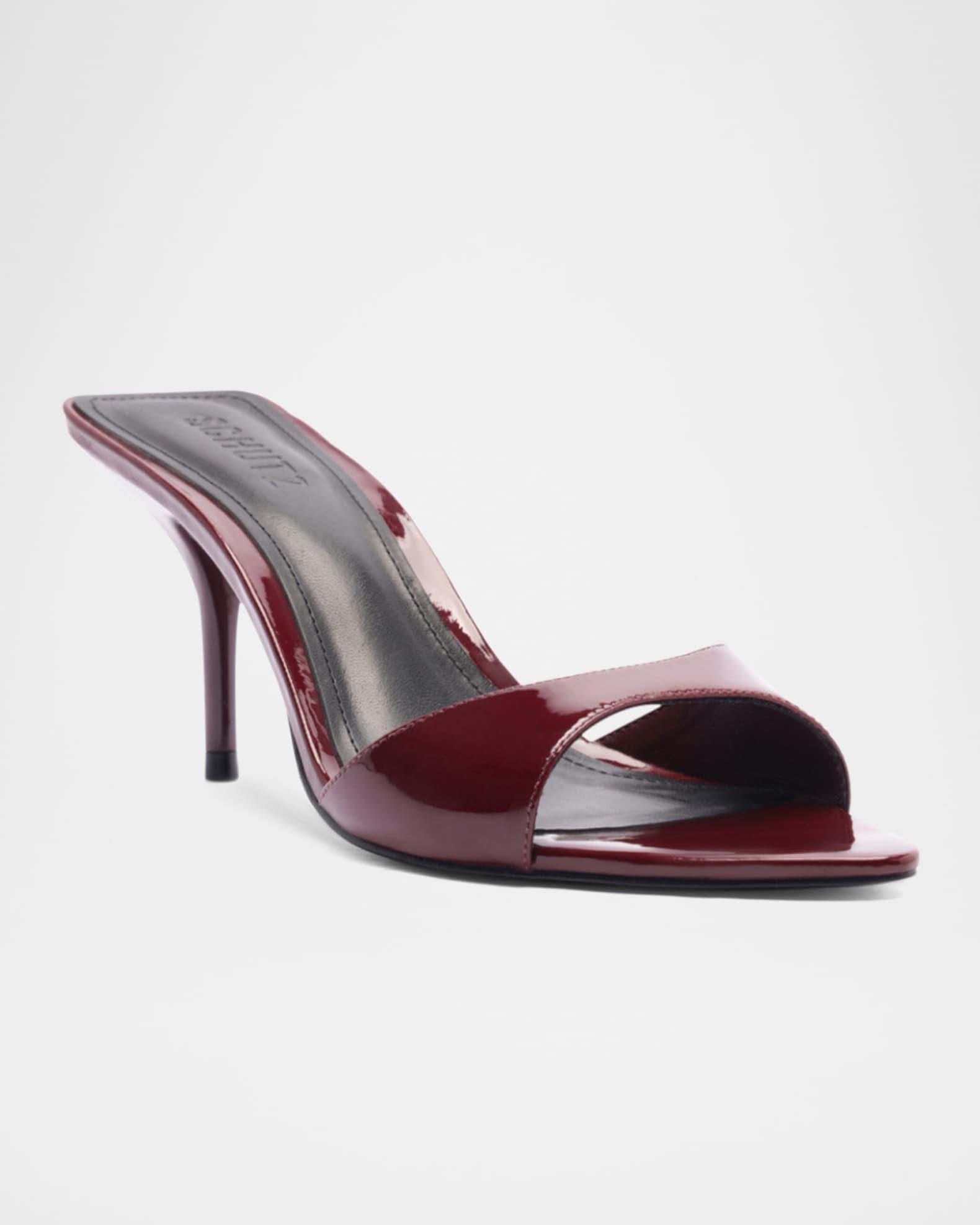 Elodie Patent Stiletto Mule Sandals Product Image