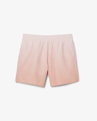 Short Ombré Print Swim Trunks Product Image